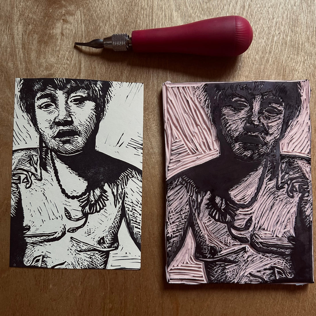 a self portrait called botched