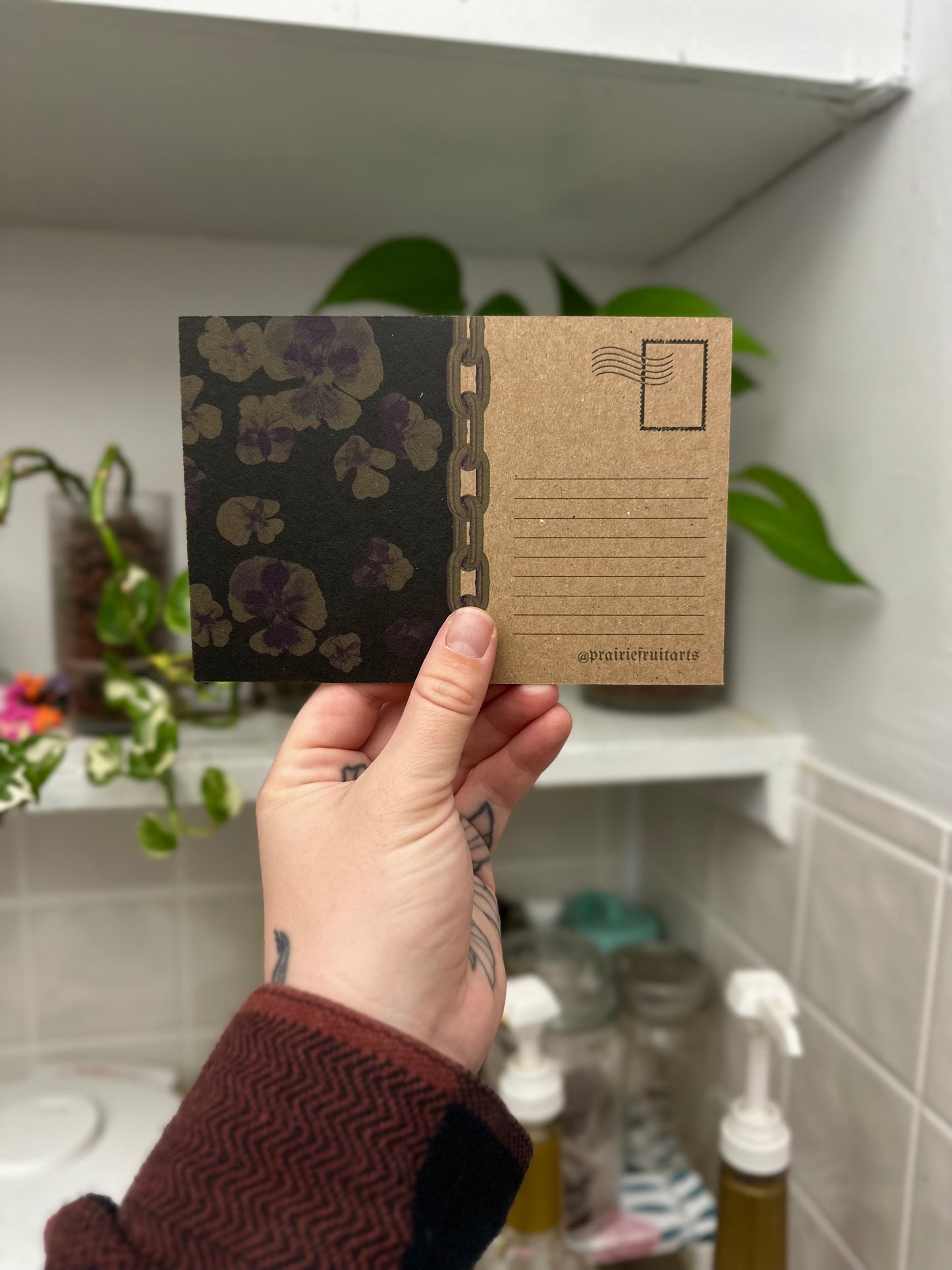 blessed are the butch postcard