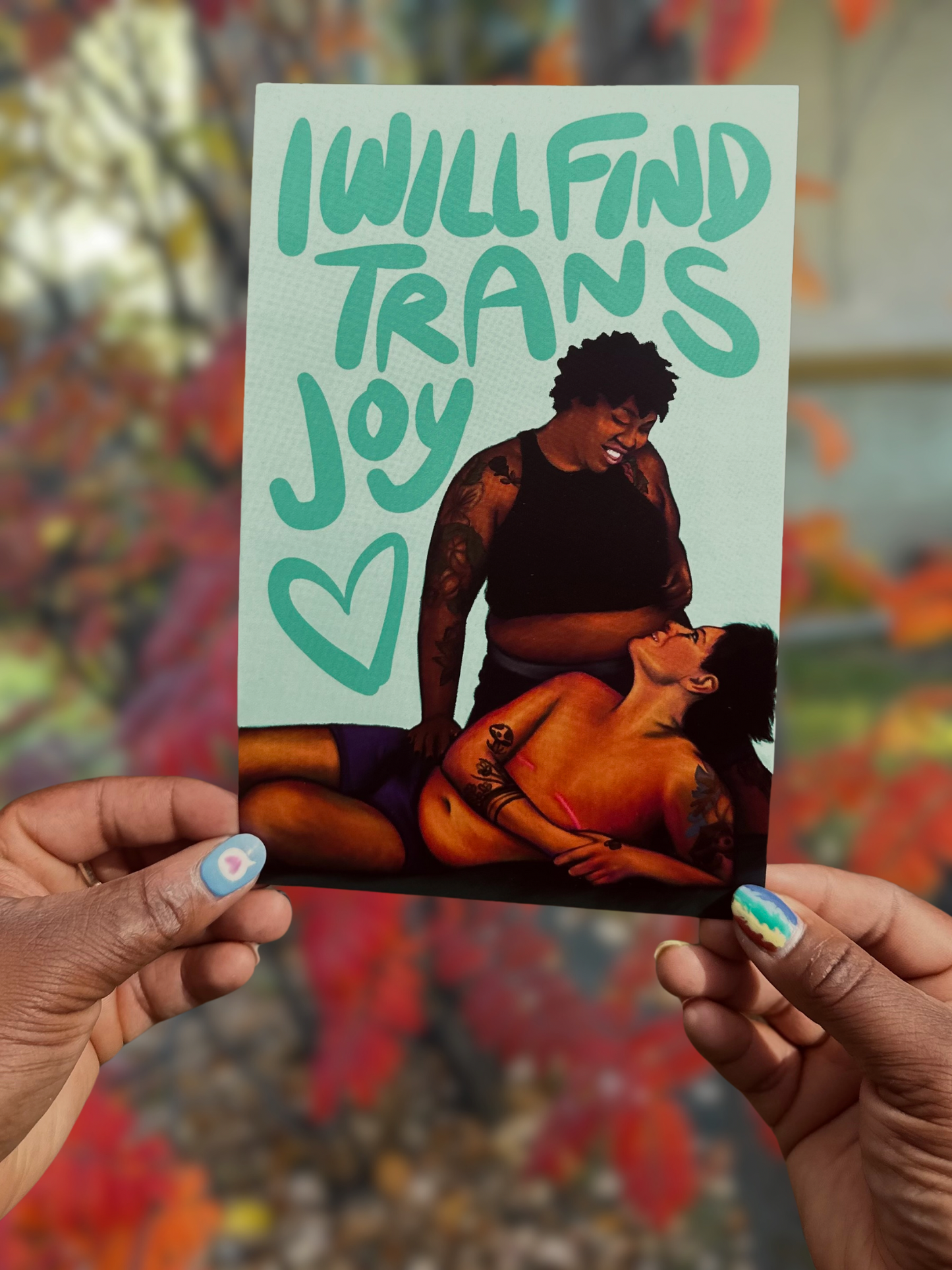 I will find trans joy print