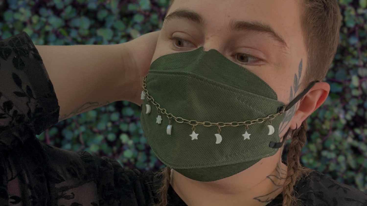 handmade adornments (mask chains and more)