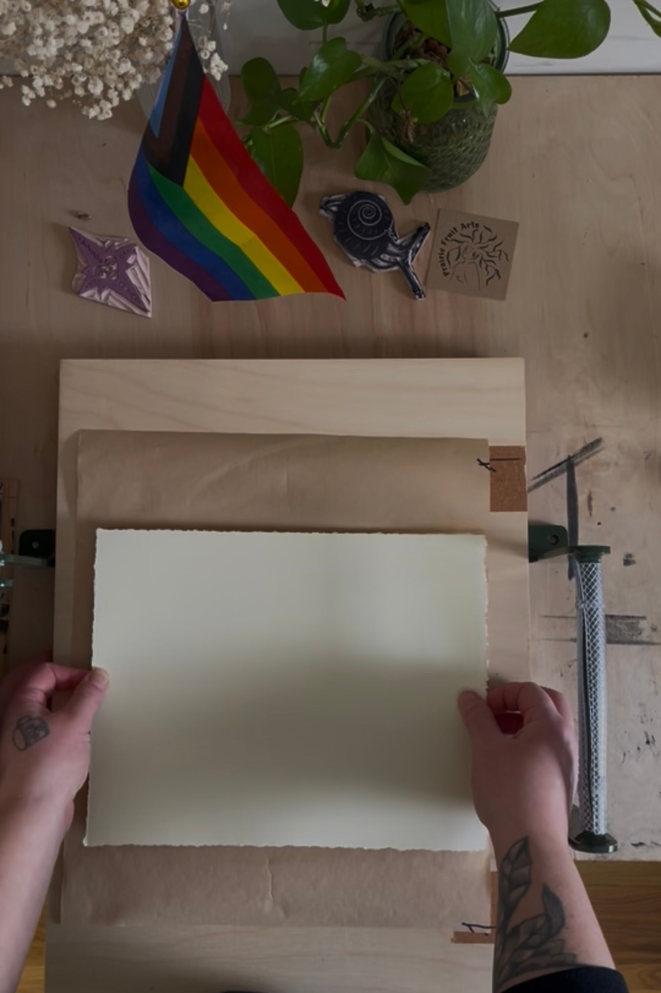 all butches hate cops linocut print