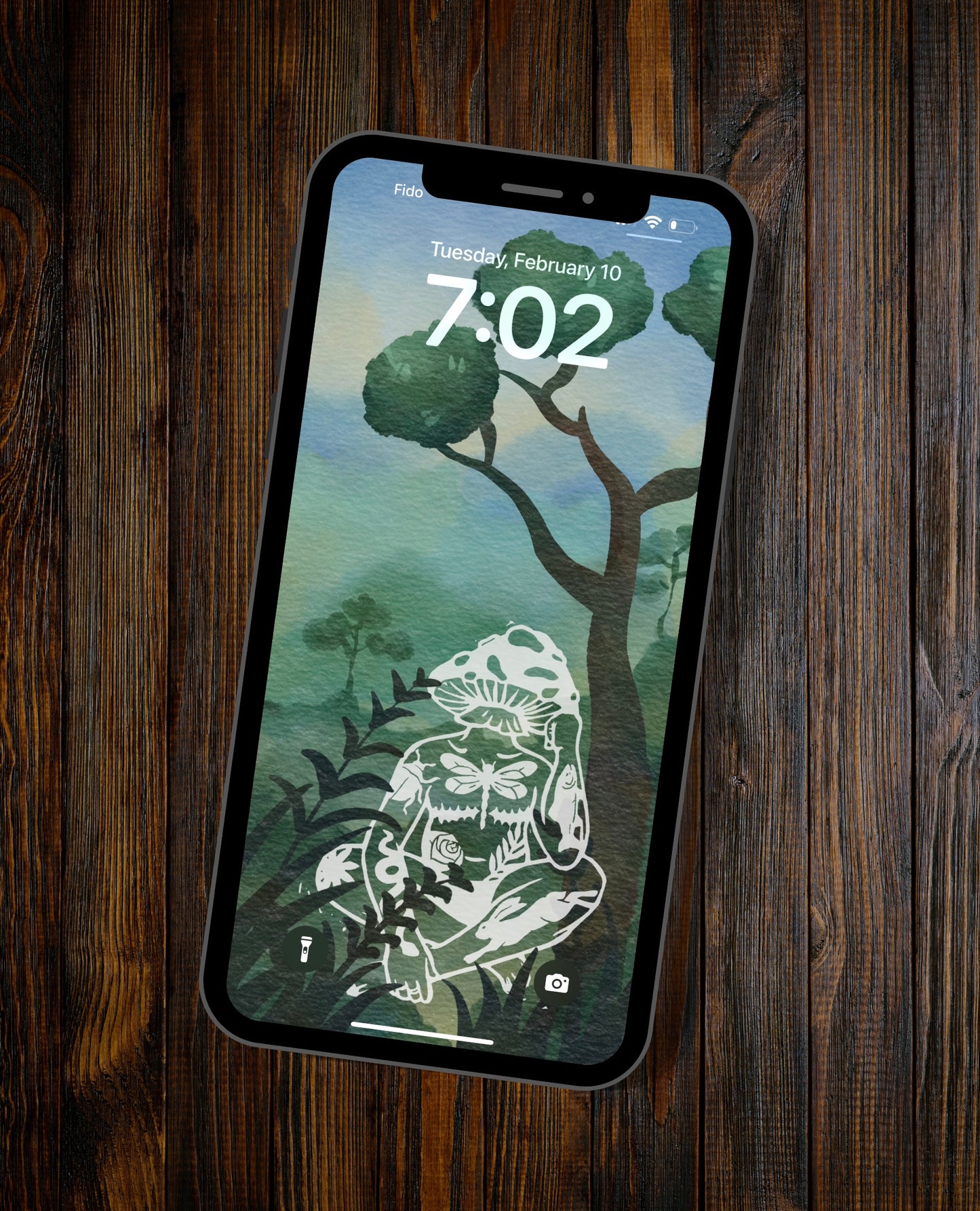 top surgery mushroom boy - phone wallpaper