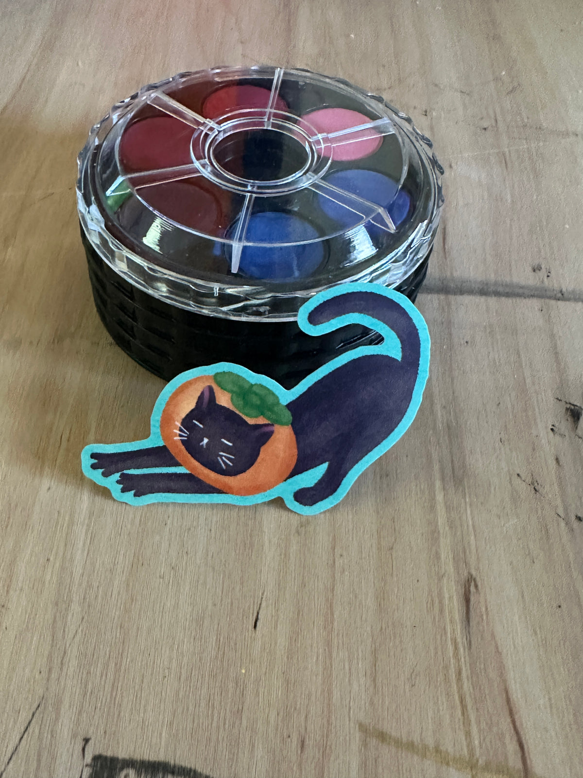 fruity felines: gay cat sticker pack