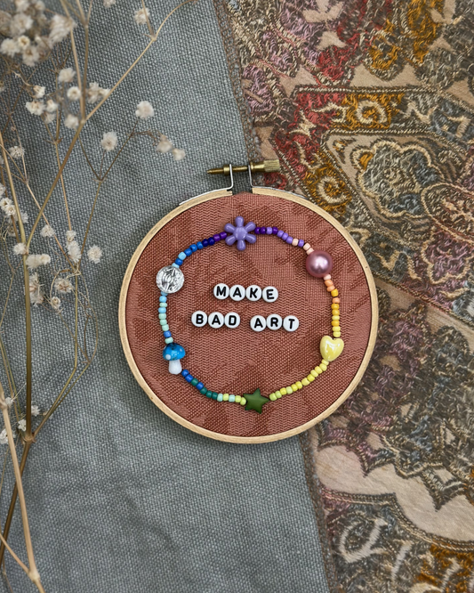 make bad art hoop