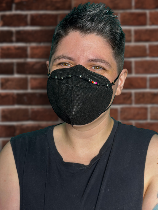 lesbian black mask chain